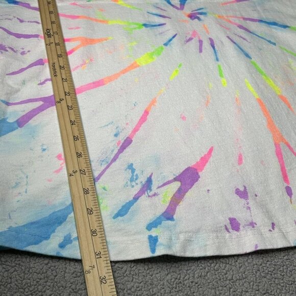 Disney Spirit Jersey Shirt Mens 2XL Neon Tie Dye Disneyland Resort Long Sleeve - Picture 14 of 14